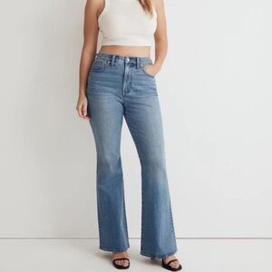 Madewell perfect vintage flare jeans size 27 stretch